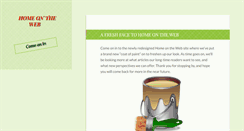 Desktop Screenshot of home-on-the-web.com